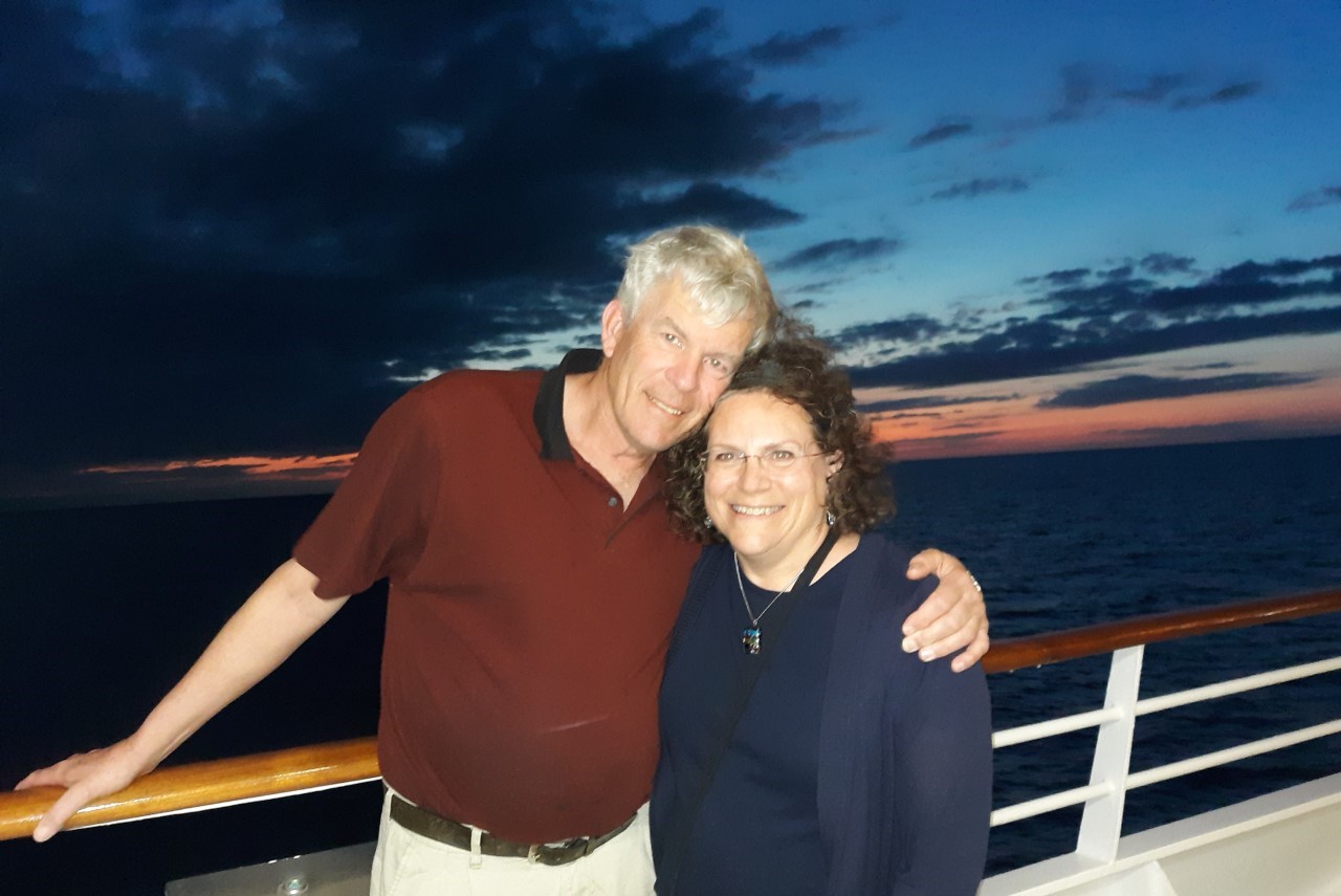 Judi and Todd on Cruise Ship